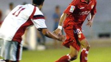 <b>CONTUNDENTE.</b> El Sevilla no ha tenido problemas para golear al Chiclana.