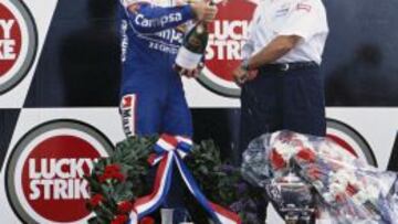 RECUERDO. Crivillé, triunfador en Assen con el equipo de Pons.