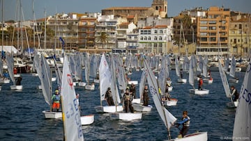 Imagen de la Palamós Optimist Trophy de 2018.