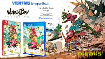 Detallada la edición física de Wonder Boy The Dragon's Trap