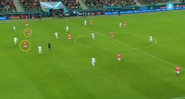 España relaja su defensa