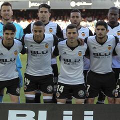 1x1 del Valencia: A Zaza le anularon el gol de la Champions