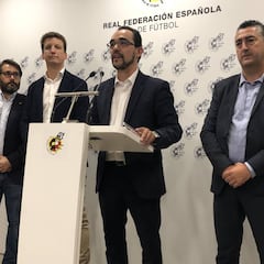 La RFEF pide la dimisión de Tebas: "No debe seguir un minuto más"