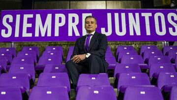 Miguel &Aacute;ngel G&oacute;mez, director deportivo del Real Valladolid.