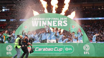 City bounced back from their Champions League elimination and won the League Cup after beating Arsenal 0-2 with a brace from O’Reilly.