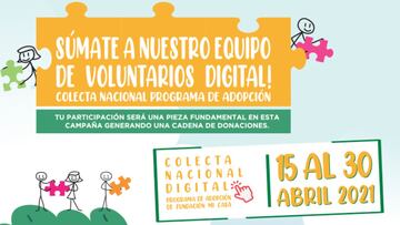 Impulsan campaña “Colecta Nacional Digital del Programa de Adopción”