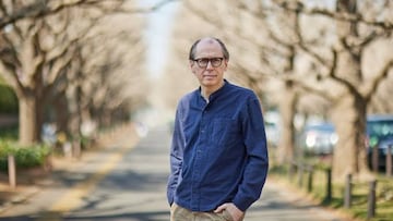 David Peace, autor de varios libros, durante un posado.