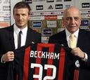 Beckham lucirá el número 32 en su etapa italiana
