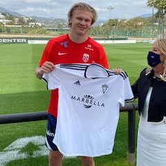 Haaland 'ficha' por el Marbella