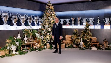 Florentino Pérez, felicita las fiestas al madridismo y envía sus mejores deseos para 2023.