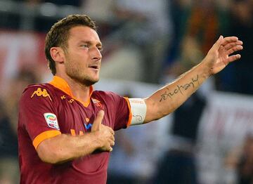 Francesco Totti: fortuna estimada en 89 millones de euros. 