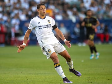 Chicharito, la principal amenaza frente a LAFC esta noche.