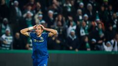 Pepe durante el partido de liga portuguesa entre el Sporting de Portugal y el Oporto.