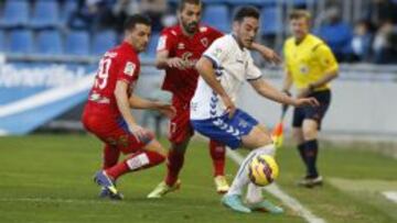 Un Numancia de circunstancias saca un punto en Tenerife