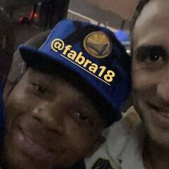 Fabra e Izquierdoz hacen las paces en Boca