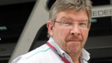 El director de la escuder&iacute;a Mercedes GP, Ross Brawn.