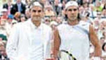 Los dos campeones, unidos