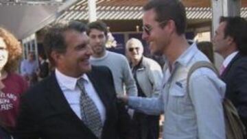 Laporta, en el trofeo Conde de Godó.