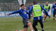 Hugo Vallejo espera poder debutar pronto