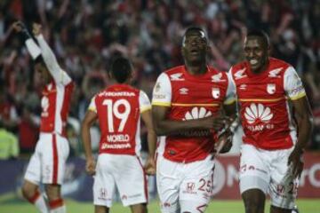 Santa Fe enfrentó al Tolima en el partido aplazado de la jornada 14 de la Liga.