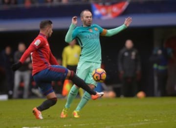 Osasuna-Barcelona en imágenes