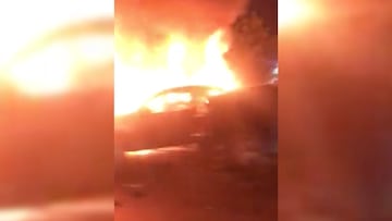 Carambola en autopista México-Querétaro; hay varios vehículos incendiados