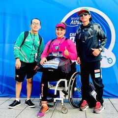 Ángeles Ortiz continúa preparación en Cuba