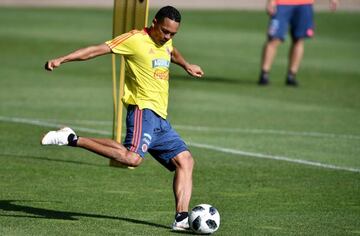 Colombian national football team forward Carlos Bacca