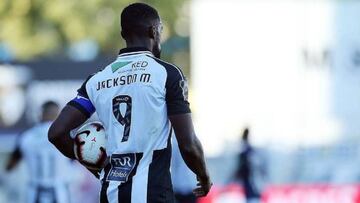 Jackson Mart&iacute;nez, delantero colombiano de Portimonense. 