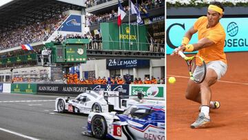 Rafa Nadal dar¨¢ el banderazo de salida en las 24H de Le Mans