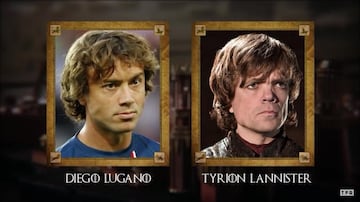 Diego Lugano y Tyrion Lannister