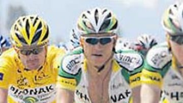 <b>ÚLTIMA FOTO EN EL TOUR. </b>A causa de los escándalos que le han salpicado, Phonak dejará el pelotón.