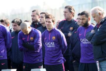 El Barcelona inaugura el 'Campo de entrenamiento Tito Vilanova'