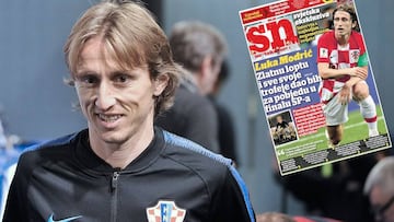 Modric contraataca: "Simeone necesita menoscabar al Madrid"