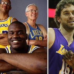 Magic, Kobe, West, Pau Gasol... el Top-15 histórico de los Lakers