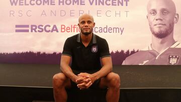 Kompany se retira y será el entrenador del Anderlecht