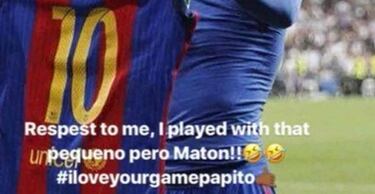 Alves a Messi: "Yo jugué con este pequeñito pero matón"