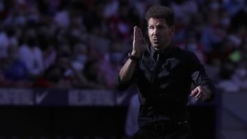 Simeone, en un partido esta temporada.