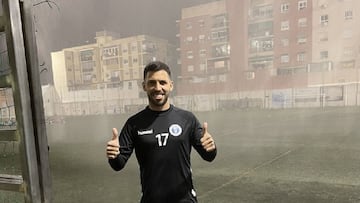 Dani Pacheco en las instalaciones de El Palo.