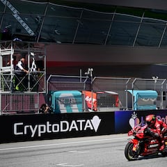 Mucho Bagnaia y remontadón de Martín hasta el podio