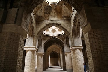 El Palacio de Golestán, en Teherán, ya ha sido dañado: así peligran los 29 tesoros patrimonio de la humanidad de Irán