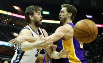 Marc Gasol y Pau Gasol.