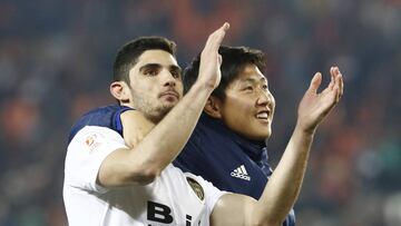 28/02/19 PARTIDO COPA DEL REY SEMIFINAL VUELTA
VALENCIA - BETIS
FIN DE PARTIDO ALEGRIA CLASFICACION
GONCALO GUEDES KANGIN LEE