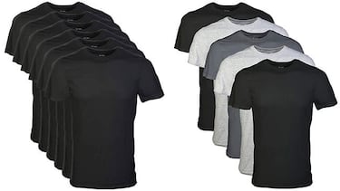 Este es el paquete de camisetas para hombre más buscado en Amazon