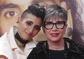 Alba Flores y su madre, Ana Villa