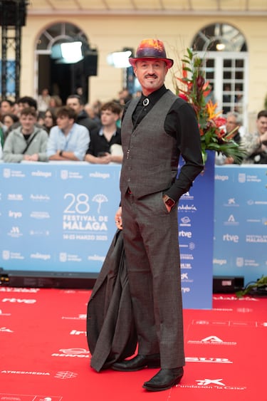 Alex O´Dogherty en la alfombra roja. 