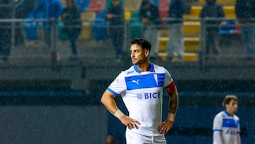 Futbol, O’Higgins vs Universidad Catolica
Fecha 11, Liga de Primera 2025
El jugador de Universidad Catolica Fernando Zampedri, es fotografiado durante el partido de primera division disputado en el Estadio Bicentenario de La Florida, en Santiago de Chile.
17/05/2025
Pepe Alvujar/Photosport
Football, O’Higgins vs Universidad Catolica
11th turn, Division League 2025
Universidad Catolica’s player Fernando Zampedri, is pictured during the first division match at the Bicentenario Stadium in La Florida, Santiago, Chile.
17/05/2025
Pepe Alvujar/Photosport