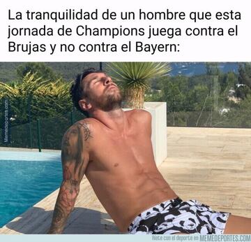 Los memes más divertidos del partido Barcelona-Bayern