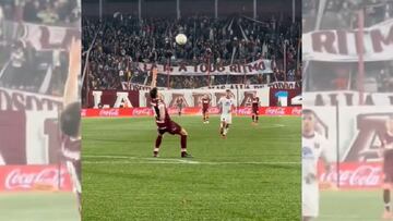 Walter Bou y un golazo de chilena que pide el Puskás
