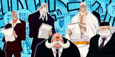 ‘One Piece' 1,100 shows the true appearance of the Five Elders, the demons of the Gorosei